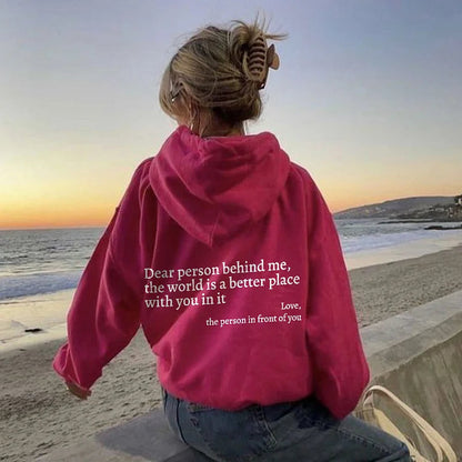 Luxaira - "Dear Person Behind Me" Hoodie