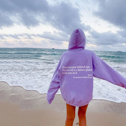 Luxaira - "Dear Person Behind Me" Hoodie