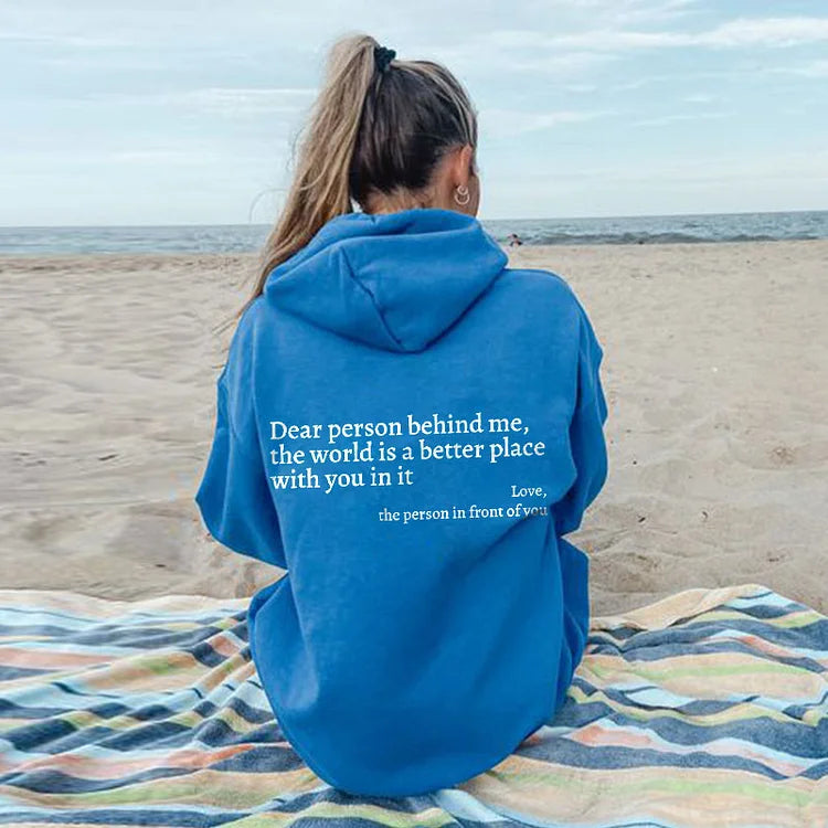 Luxaira - "Dear Person Behind Me" Hoodie