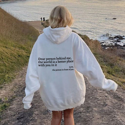 Luxaira - "Dear Person Behind Me" Hoodie