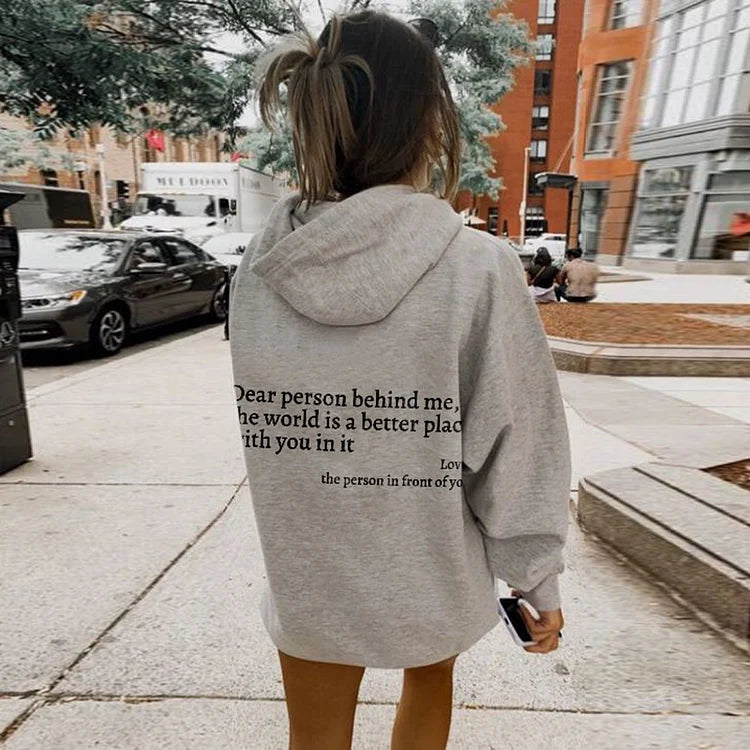 Luxaira - "Dear Person Behind Me" Hoodie